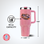 40oz Pink Bing Tumbler I |  Louisiana State University