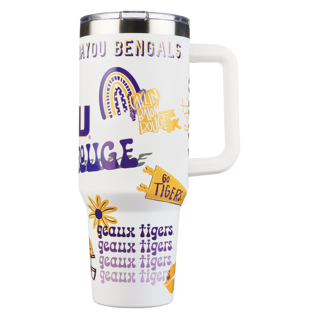40oz Team Spirit Tumblers I |  Louisiana State University