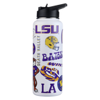 34oz Team Spirit Water Bottle I |  Louisiana State University