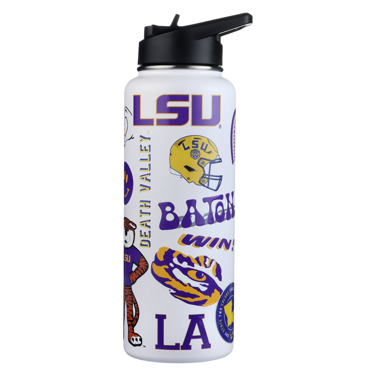 34oz Team Spirit Water Bottle I |  Louisiana State University