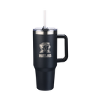 40oz Black Tumbler Lazer Engraved I |  University Of Maryland, College Park