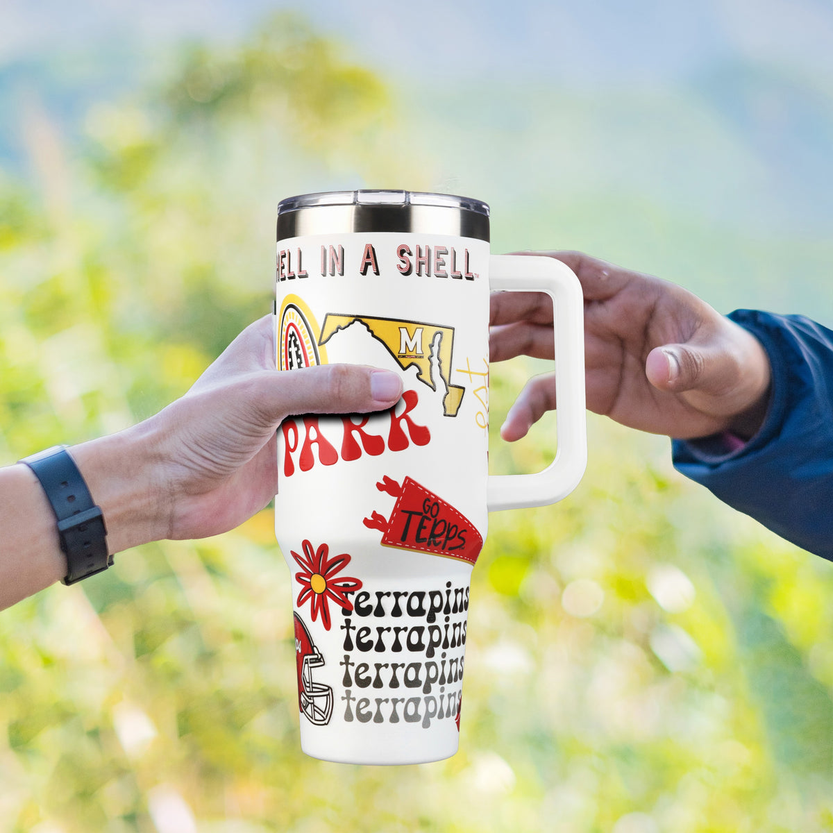 40oz Team Spirit Tumblers I |  University Of Maryland