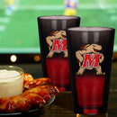 2-Pack Ombre Pint Glasses I |  University Of Maryland, College Park