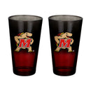 2-Pack Ombre Pint Glasses I |  University Of Maryland, College Park