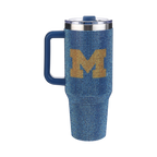 40oz TC Bling Game Tumbler w/ Vintage logo I |  University Of Michigan