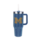 40oz TC Bling Game Tumbler w/ Vintage logo I |  University Of Michigan