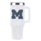 40oz Bling Colossal Tumbler | University of Michigan