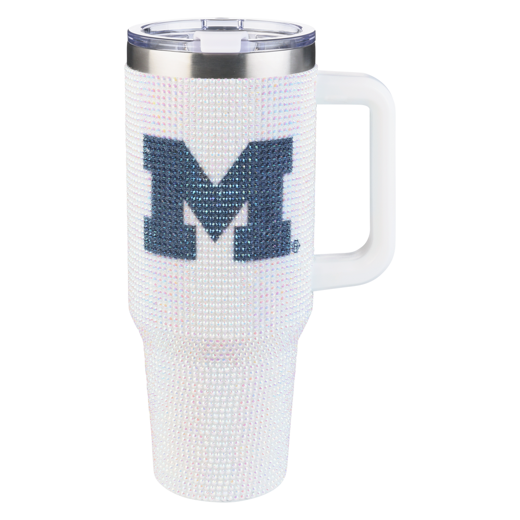40oz Bling Colossal Tumbler | University of Michigan