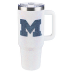 40oz Bling Colossal Tumbler | University of Michigan