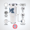 40oz Bling Colossal Tumbler | University of Michigan