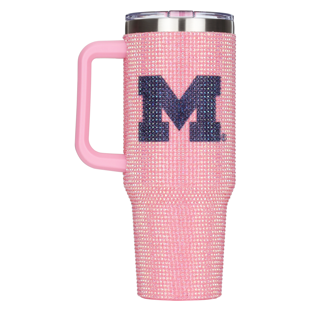40oz Pink Bing Tumbler I |  University Of Michigan