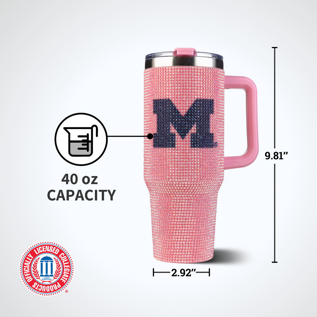 40oz Pink Bing Tumbler I |  University Of Michigan