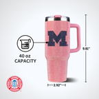 40oz Pink Bing Tumbler I |  University Of Michigan