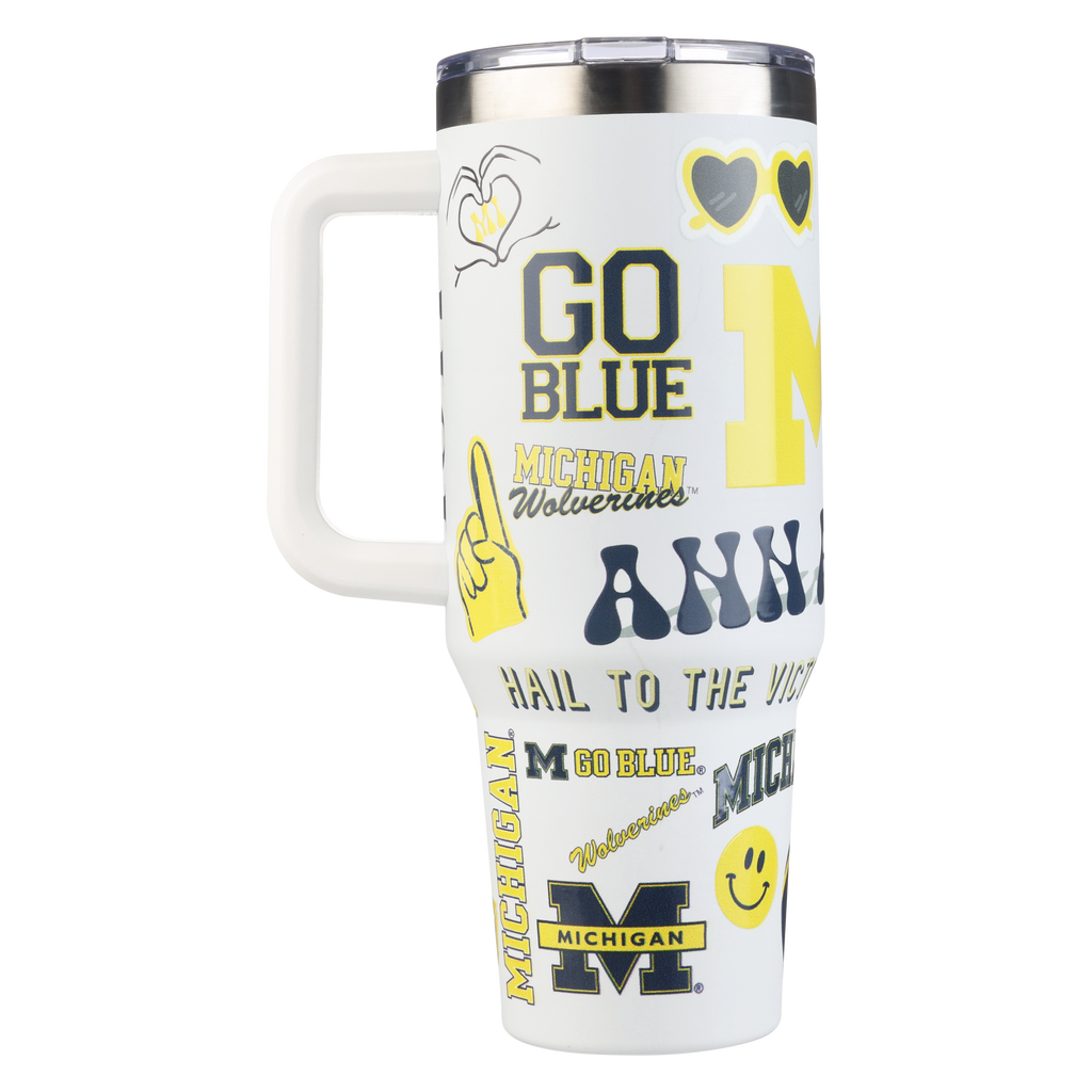40oz Team Spirit Tumblers I |  University Of Michigan