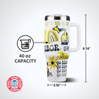 40oz Team Spirit Tumblers I |  University Of Michigan