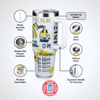 40oz Team Spirit Tumblers I |  University Of Michigan