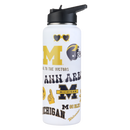 34oz Team Spirit Water Bottle I |  University Of Michigan