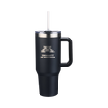 40oz Black Tumbler Lazer Engraved I |  University Of Minnesota
