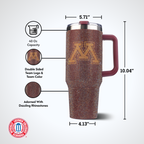 40oz TC Bling Game Tumbler w/ Vintage logo I |  University Of Minnesota