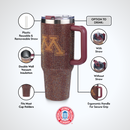 40oz TC Bling Game Tumbler w/ Vintage logo I |  University Of Minnesota