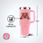 40oz Pink Bing Tumbler I |  University Of Minnesota