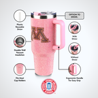 40oz Pink Bing Tumbler I |  University Of Minnesota