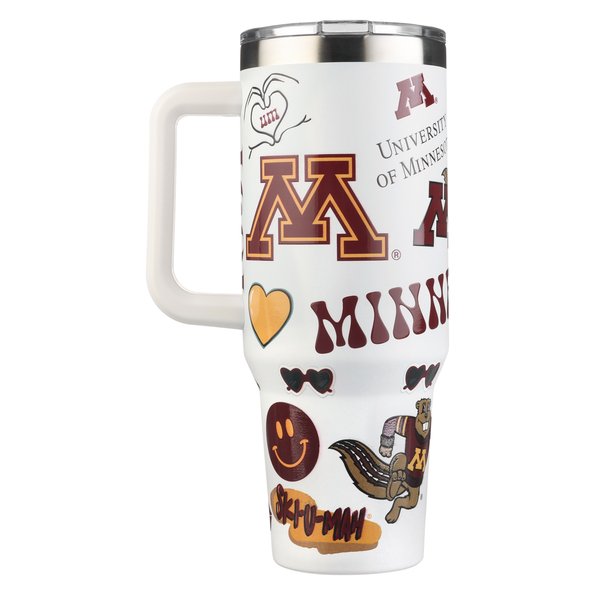 40oz Team Spirit Tumblers I |  University Of Minnesota