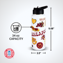 34oz Team Spirit Water Bottle I |  University Of Minnesota