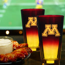 2-Pack Ombre Pint Glasses I |  University Of Minnesota