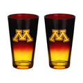 2-Pack Ombre Pint Glasses I |  University Of Minnesota