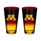 2-Pack Ombre Pint Glasses I |  University Of Minnesota