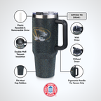 40oz TC Bling Game Tumbler w/ Vintage logo I |  University Of Missouri