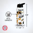 34oz Team Spirit Water Bottle I |  University Of Missouri