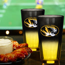 2-Pack Ombre Pint Glasses I |  University Of Missouri