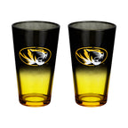 2-Pack Ombre Pint Glasses I |  University Of Missouri