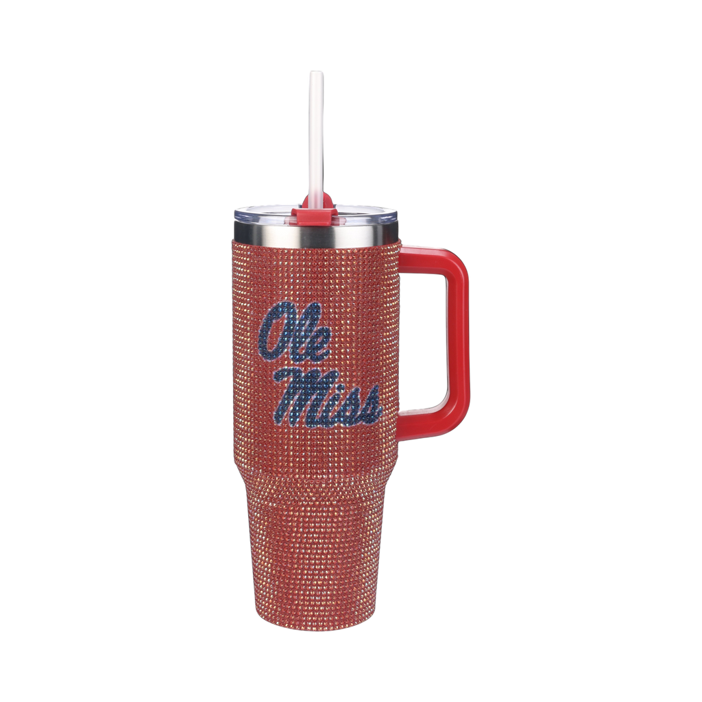 40oz TC Bling Game Tumbler w/ Vintage logo I |  University Of Mississippi