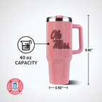 40oz Pink Bing Tumbler I |  University Of Mississippi