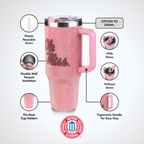 40oz Pink Bing Tumbler I |  University Of Mississippi
