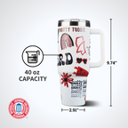 40oz Team Spirit Tumblers I |  University Of Mississippi