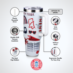 40oz Team Spirit Tumblers I |  University Of Mississippi
