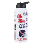 34oz Team Spirit Water Bottle I |  University Of Mississippi