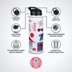 34oz Team Spirit Water Bottle I |  University Of Mississippi