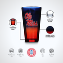 2-Pack Ombre Pint Glasses I |  University Of Mississippi