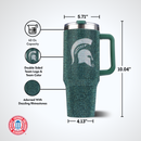 40oz TC Bling Game Tumbler w/ Vintage logo I |  Michigan State University