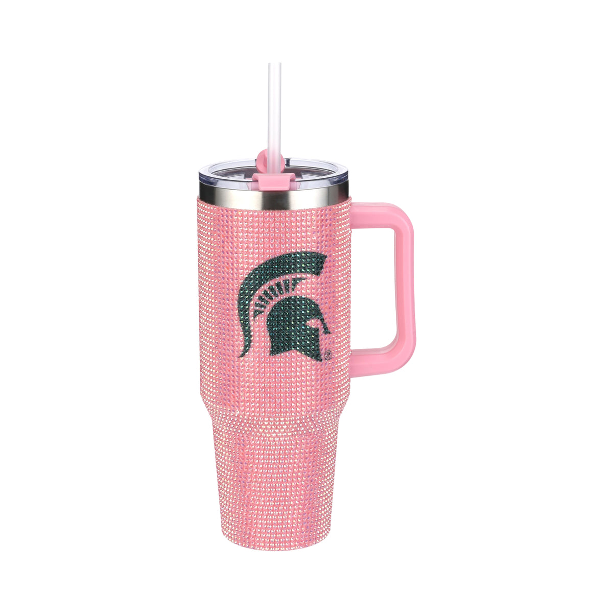 40oz Pink Bing Tumbler I |  Michigan State University