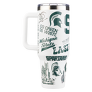 40oz Team Spirit Tumblers I |  Michigan State University