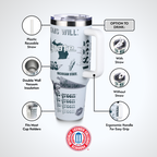 40oz Team Spirit Tumblers I |  Michigan State University