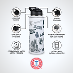 34oz Team Spirit Water Bottle I |  Michigan State University