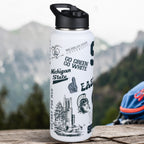 34oz Team Spirit Water Bottle I |  Michigan State University