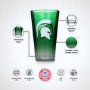 2-Pack Ombre Pint Glasses I |  Michigan State University